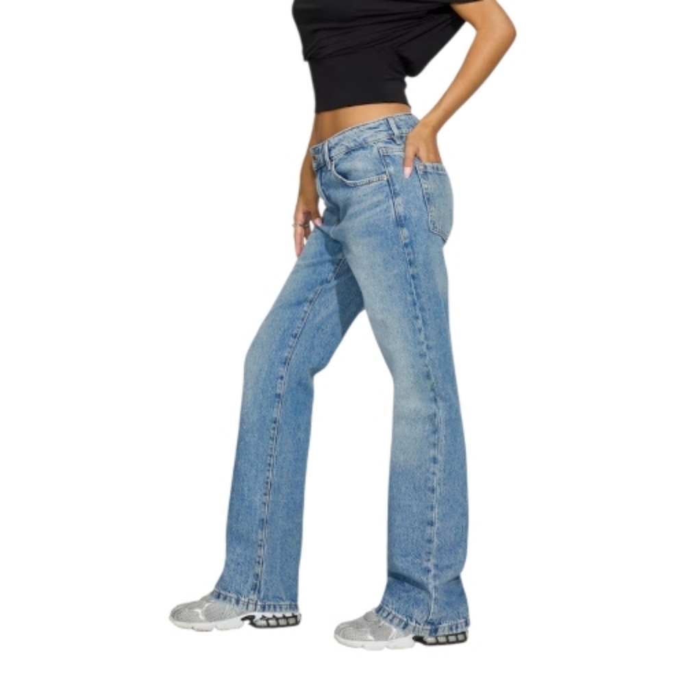 🌟Garage Low Rise Straight Leg - Picture 2 of 7